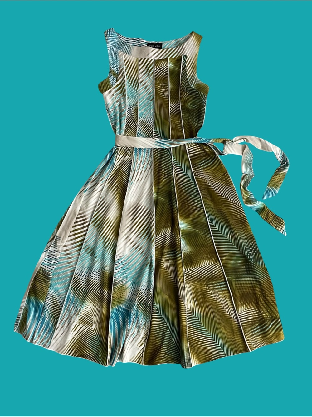 Voir Voir Pleated Midi Dress